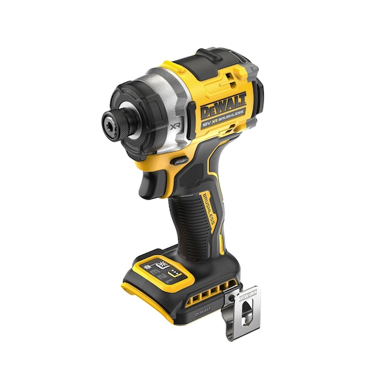 18V XR 4 Speed Premium Impact Driver Naked ¾ view