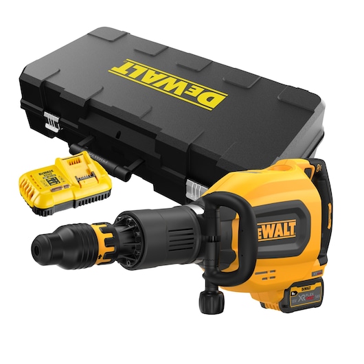 Cordless XR Flexvolt Breaker Hammer with 9AH battery , DCB118 battery charger and storage case