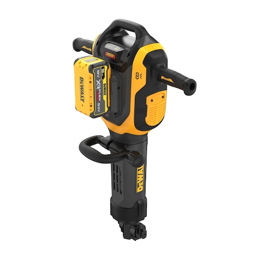 18V XR FLEXVOLT Breaker hammer 3/4 rear view