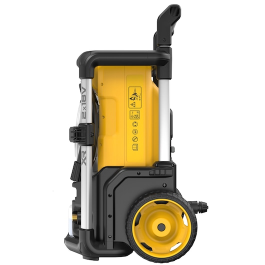 2x 18V XR Pressure Washer right side view