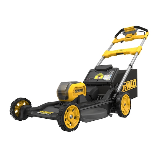 Angled front view of 54V Self-Propelled Mower