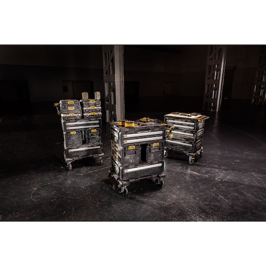 DEWALT Tower storage range – ultimate connectivity solutions featuring DWST08510-1, DWST08520-1, DWST08530-1, DWST08550-1, DWST60510-1, DWST60520-1, DWST08061-1