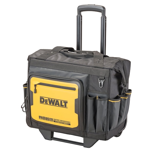 Angle view of Dewalt 18" Pro Rolling Tool Bag  "